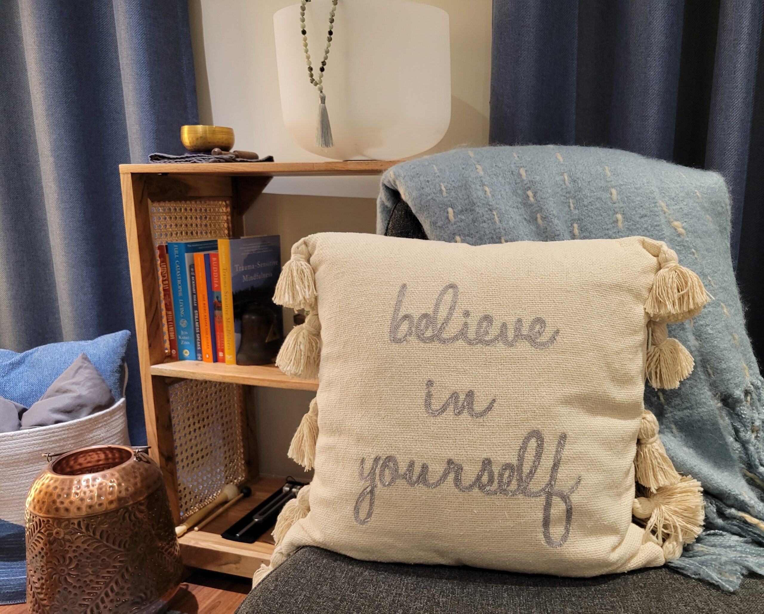 Believe pillow